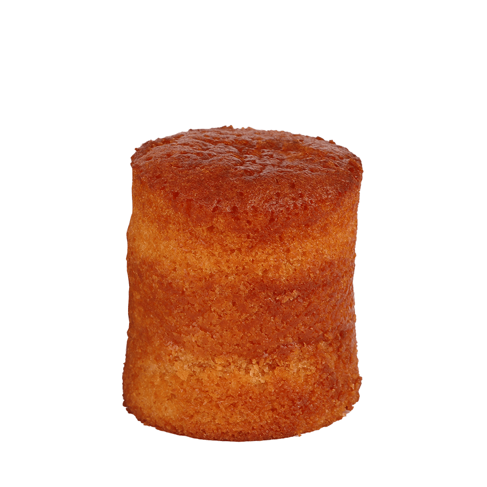 Kuchen im Glas, in der Geschmacksrichtung Eierlikörkuchen.